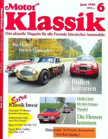 Deckblatt Motor Klassik (06/1990)